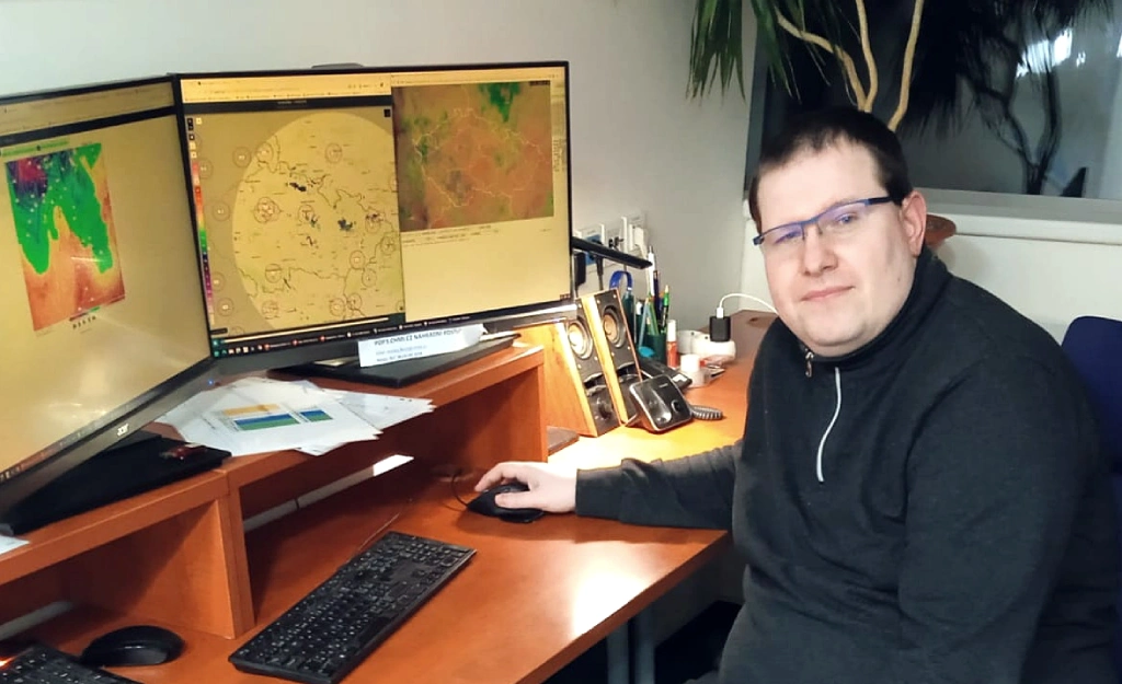 David Abrahámek, meteorolog ČHMÚ